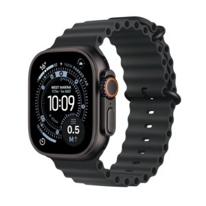 Apple Watch Ultra 3 GPS + Cellular 49mm Black Titanium Case with Black